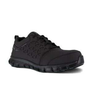 Reebok Comp Toe SUBLITE CUSHION Work Shoe - Black Unisex Women 7/Men 5